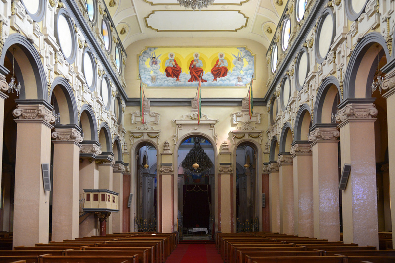 Insides of Holy Trinity Church