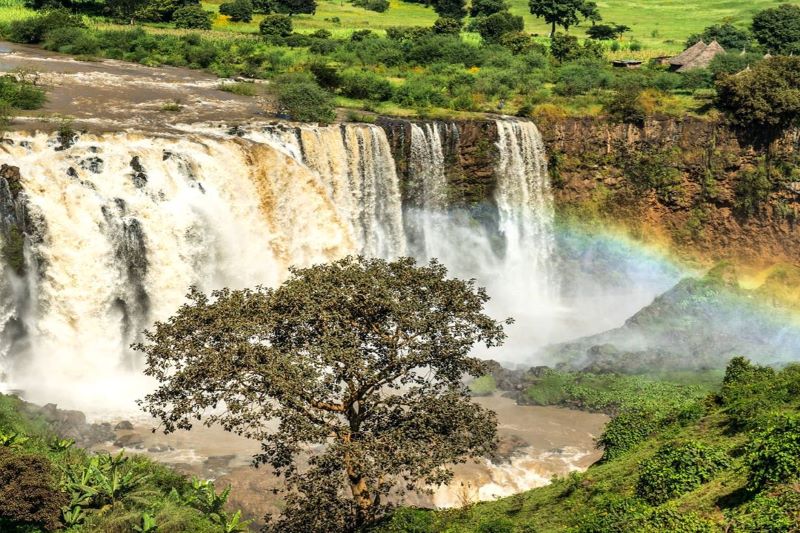 Blue nile falls north ethiopia 